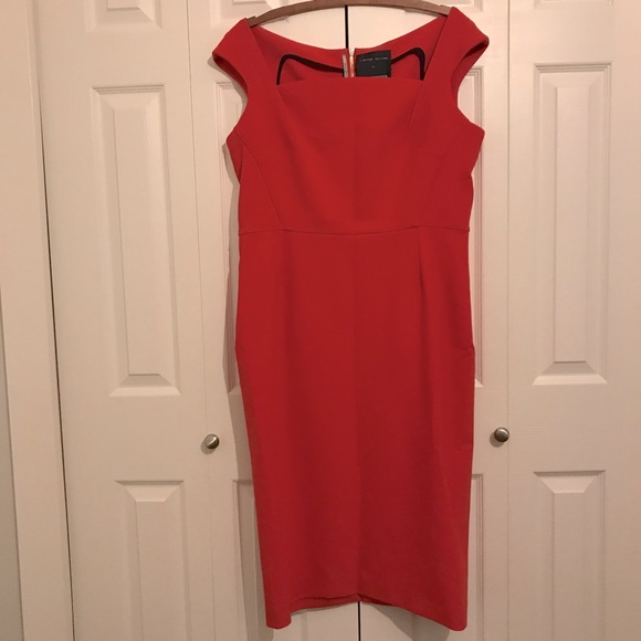 🎉 Roland Mouret red Matlock dress - Picture 6 of 11